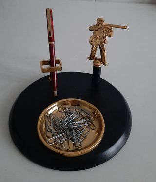 Escribanía de sobremesa.