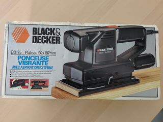 Lijadora Black & Decker