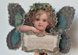 Adornos de Navidad artesanales vintage (lote 1/7)