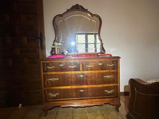 Dormitorio antiguo años 50