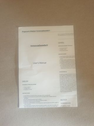 palomitera InnovaGoods "sweet & pop times"