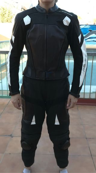 mono piel moto miline lady sport 2 piezas xl