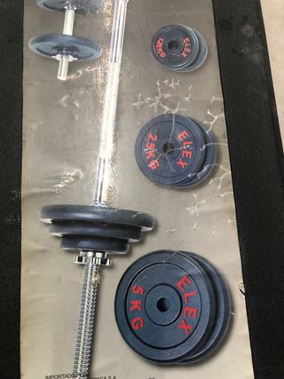 Set de pesas