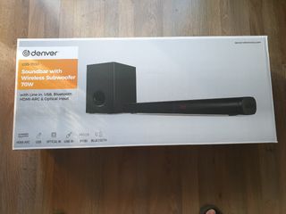 Barra de sonido con subwoofer
