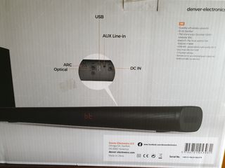 Barra de sonido con subwoofer