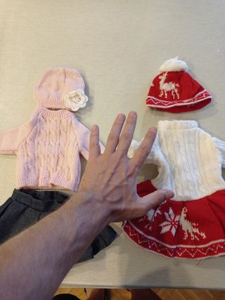 Conjunto ropa muñecas