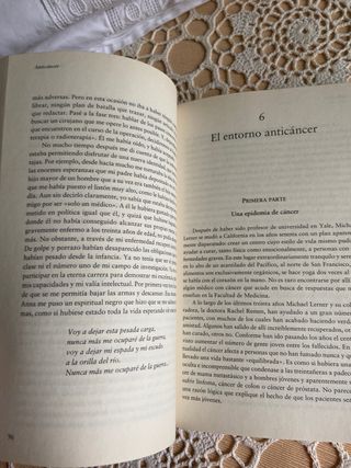 Anti Cáncer. Dr. Servan Schreiber