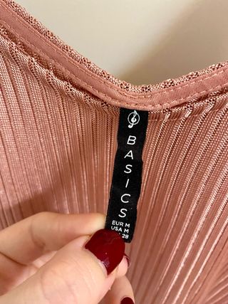 Camiseta tirantes rosa