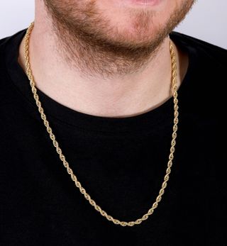CADENA ORO 18 K, SALOMÓNICO