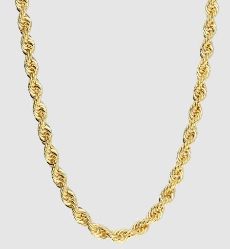 CADENA ORO 18 K, SALOMÓNICO