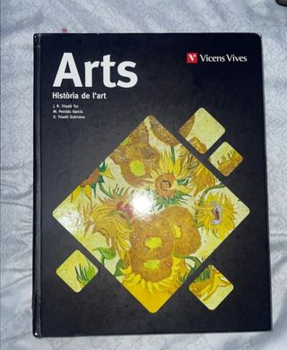 Libro de Hª artes de 2⁰ bachillerato