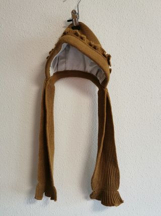 Capota de niña talla 2 años.