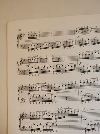 Mozart 20 piezas fáciles para piano