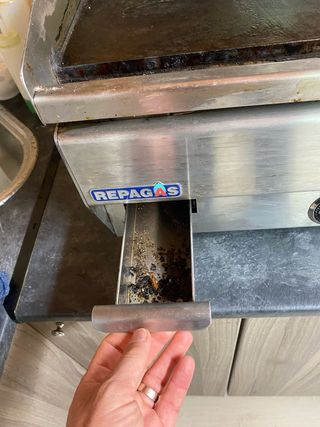 Plancha electrica industrial en estado muy bueno