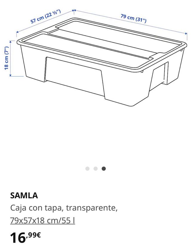 pack cajas transparente