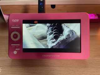 Energy Sistem TV multimedia rosa 