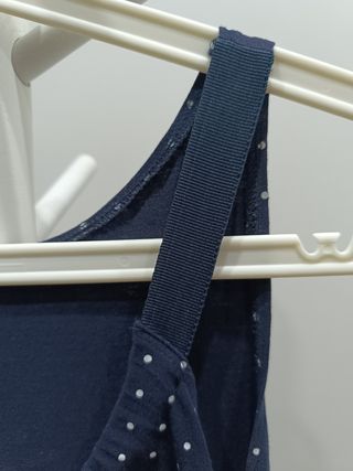 El corte inglés. Vestido corto de tirantes