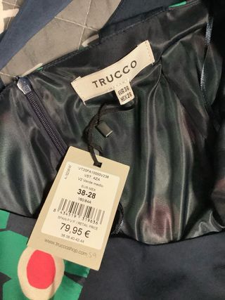 Vestido Trucco con etiqueta
