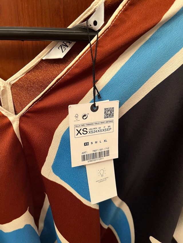 Blusa estampada lazos