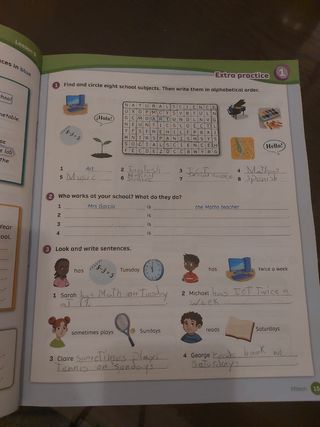 Libro team up 3 activity book