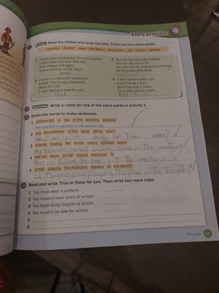 Libro team up 3 activity book