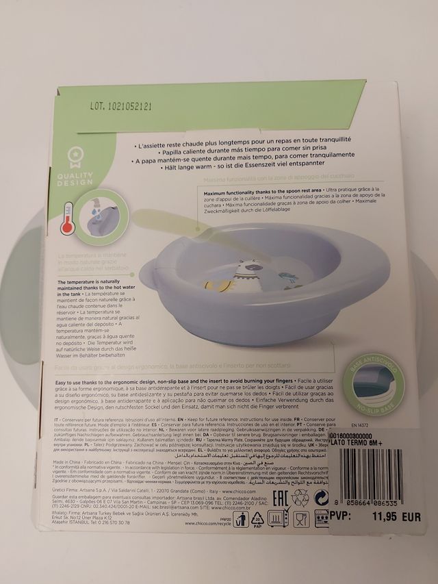 Plato infantil Chicco