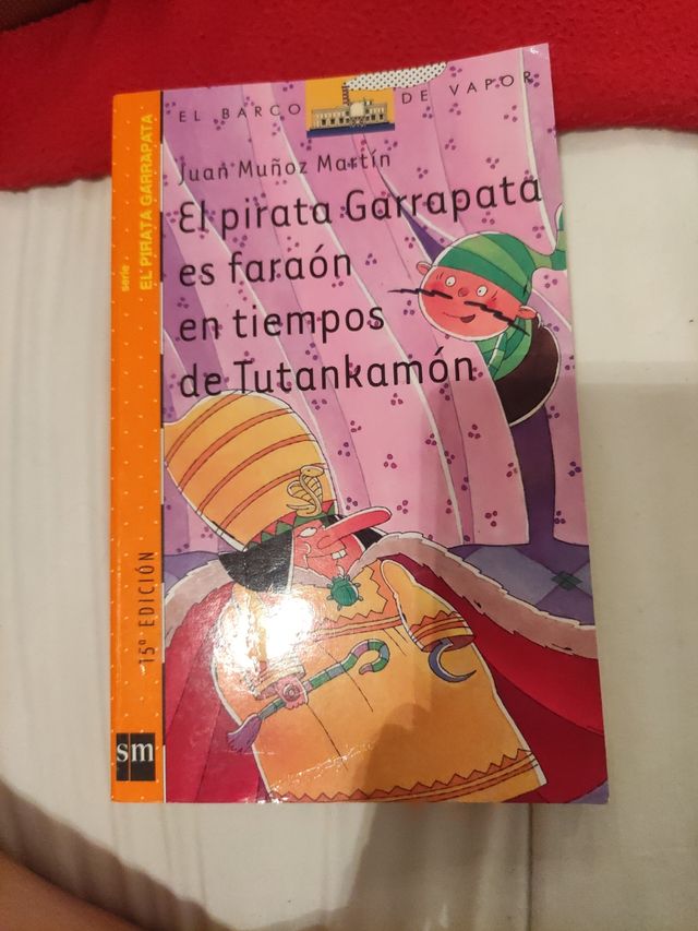 El pirata Garrapa es faraón en tiempos d