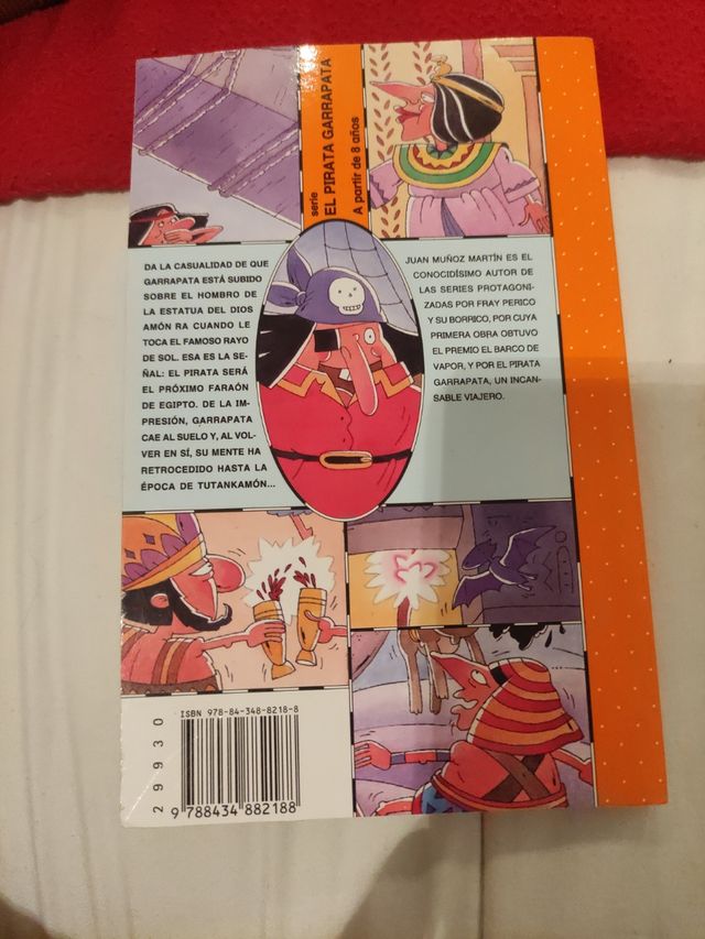 El pirata Garrapa es faraón en tiempos d