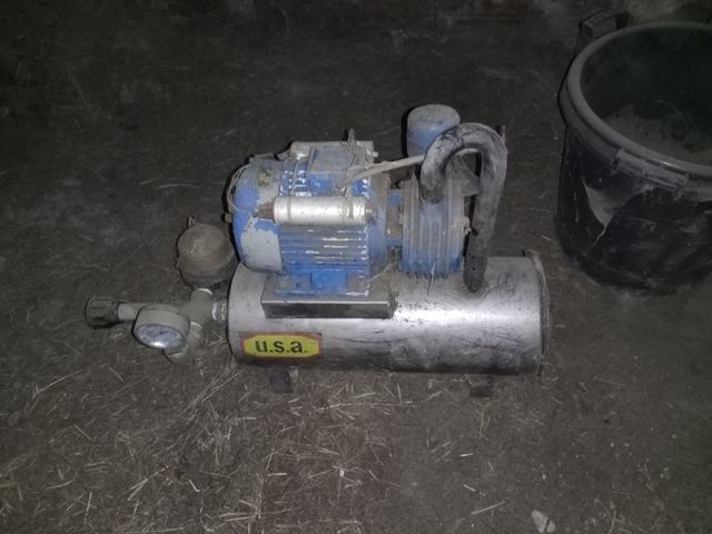 Compresor de máquina de ordeñar