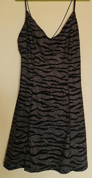 HyM VESTIDO MINI TIRANTES FIESTA