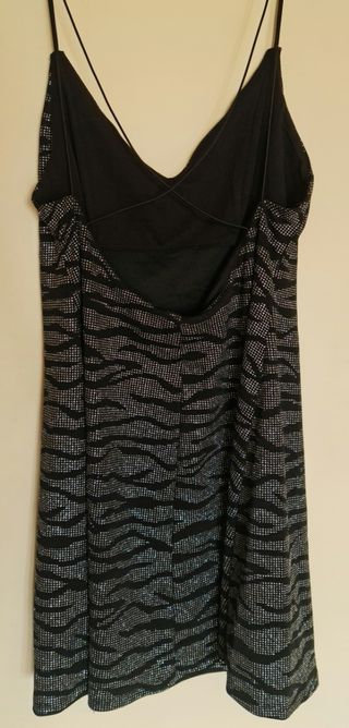 HyM VESTIDO MINI TIRANTES FIESTA