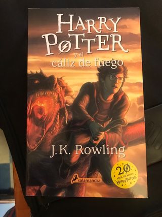 libro Harry Potter y el cáliz de fuego