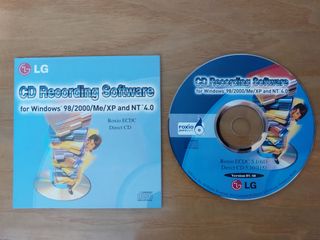 CD Recording Software - Roxio + Direct CD