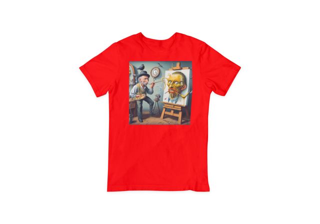 Camiseta Friki original (La locura del pintor)