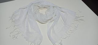 Fular blanco