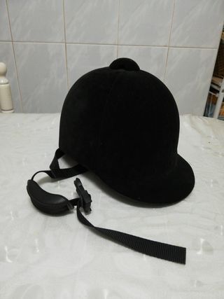 casco de hipica adultos con guantes incluidos