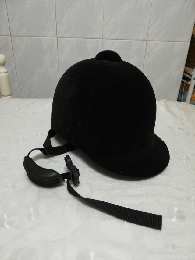 casco de hipica adultos con guantes incluidos