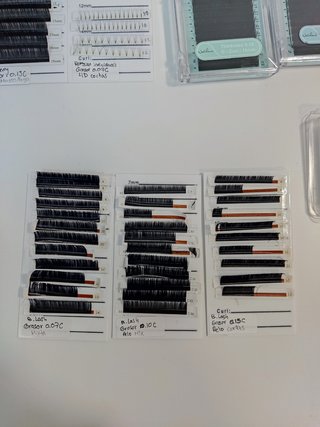 Kit extensiones de pestañas
