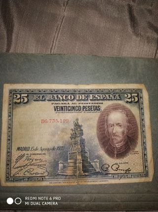 Billetes antiguos