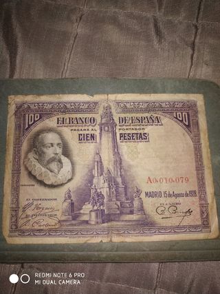Billetes antiguos