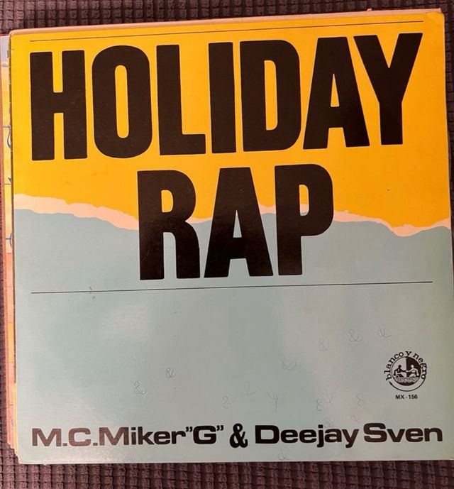 holiday rap vinilo