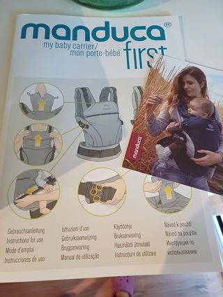 Manduca first porta bebés