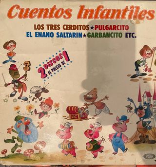 vinilos. Heidi. Cuentos