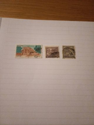 3 selos Índia
