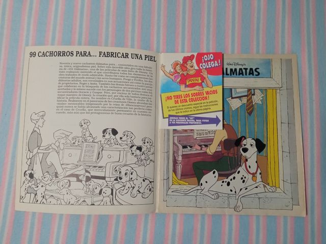 Álbum 101 Dálmatas Panini