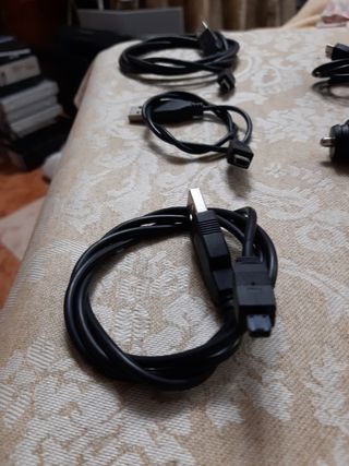 Cargador cable móvil