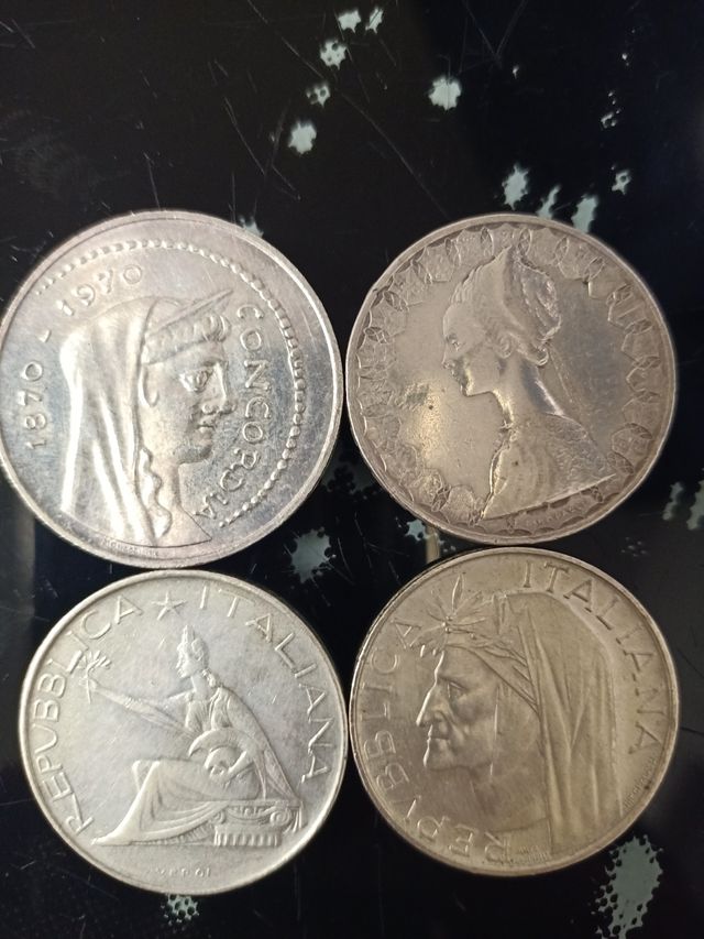 Monedas italianas/ plata