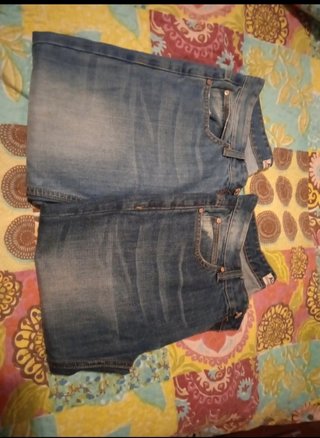 Jeans blu slavato