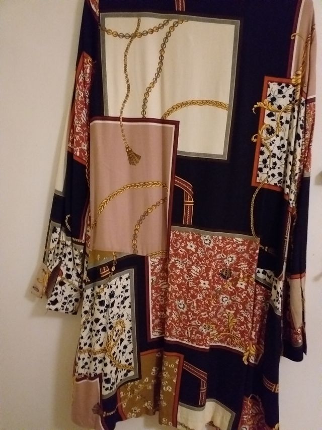 Vestido camisero Zara