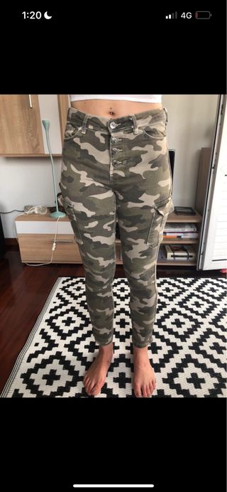 Pantalón verde militar